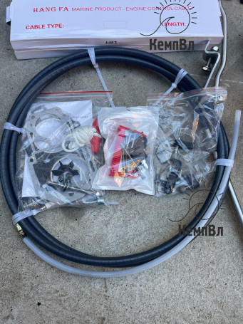 Лодочный мотор Hangkai 9.9 Plus (по факту 20) с дистанцией