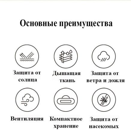 Палатка туристическая семейная 6-12 мест