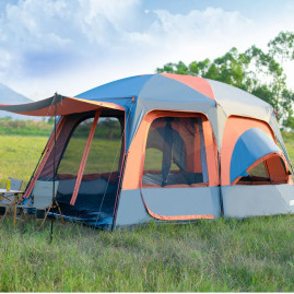 Палатка туристическая семейная 6-12 мест