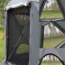 Шатер туристический автомат с дополнительным тентом на крышу